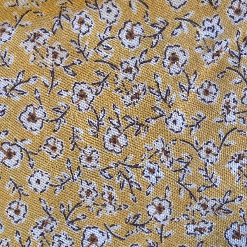 June & Hudson romper, yellow, white, black and copper size medium - Picture 8 of 11